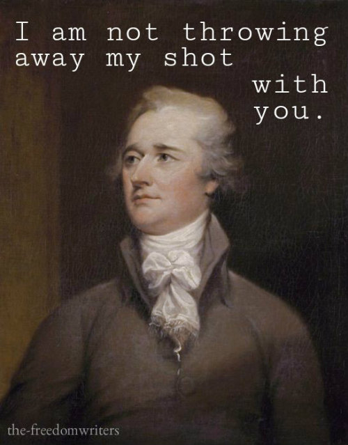 the-freedomwriters:Hamiltines: Alexander Hamilton EditionBonus Philip: