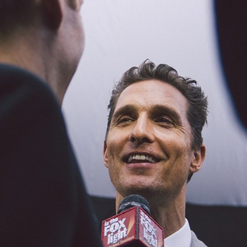 And another from the Wolf of Wall Street NYC premiere - Matthew McConaughey. #wolfofwallstreet #prem