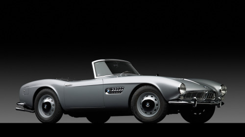 Albrecht von Goertz, BMW 507 Roadster, 1956-59. Photo Michael Furman ©2013 RM Auctions. Read more: s