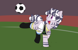 Zala plays football now wew