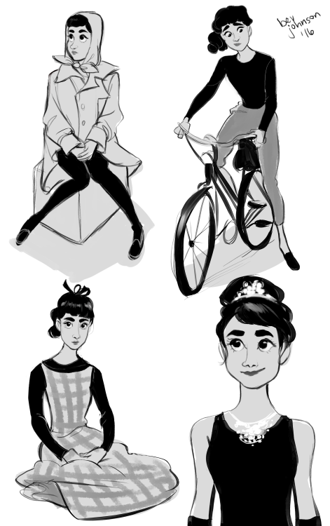 bevsi:audrey warmups that got a little out of hand