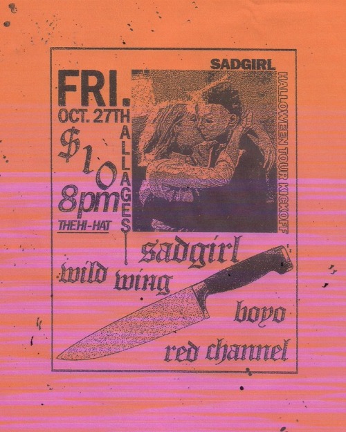 FRIDAY OCT. 27th WE PLAYING AN EXTRA SPOOKY BOI FOR HALLOWEEN / TOUR KICKOFF AT The Hi HatALL AGES -