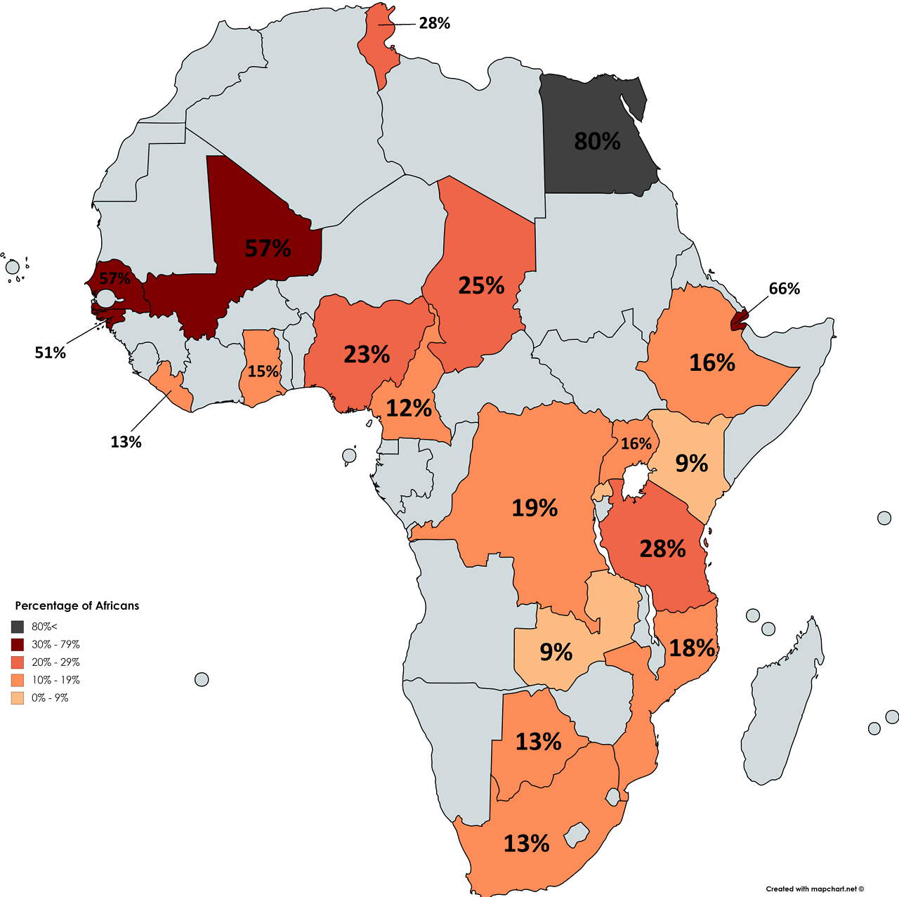 Percentage of Africans Who Favor Stoning People for Adultery.