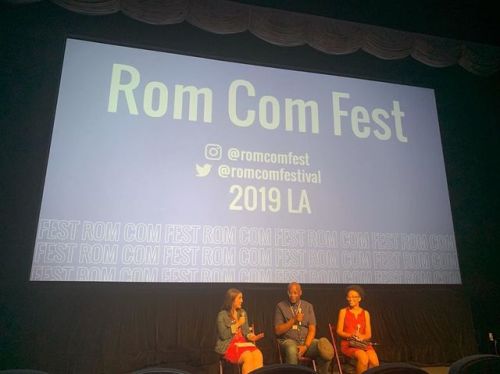 Thank you @romcomfest for screening @onebedroommovie tonight and thank you @theshainalynn for your s