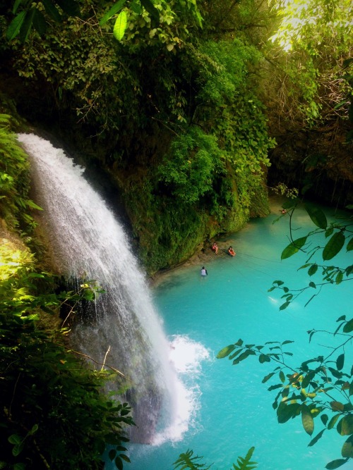 theencompassingworld: Kawasan Falls, Cebu, PhilippinesMore of our amazing world