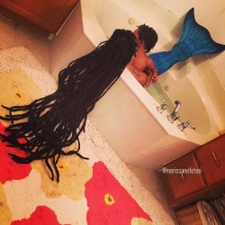 Nerissanefeteri:i Was Feeling A Bit Dry. Time To Soak The Mermaid Lol Mali Loves