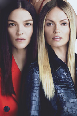 Pradapoly:  Vuittonable:  Mariacarla Boscono And Natasha Poly By Luigi &Amp;Amp;