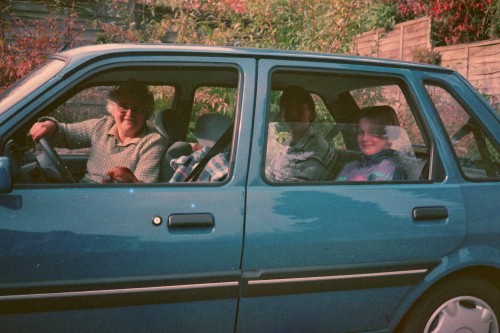 When my Gran gave me my Grandads old camera, there were still film in it. It turned out to be 20 years old.. These are some of the 20ish year old pictures that had been lost until now.. Yes that is me in the smashing good looking jumper, And my cousin