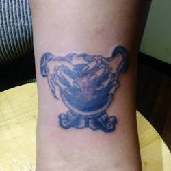 Fortune Teller And Crystal Ball  Thank Youu.    #Ink #Tattoos #Chelsea #Boston  #Ravenseyeink