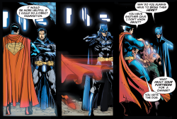 bekkoni:  comicsideblog:  superman/batman