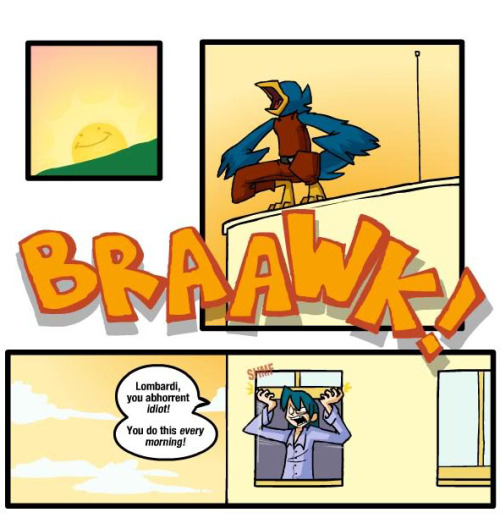 theamazingsallyhogan:Awkward Zombie.  Read it religiously.