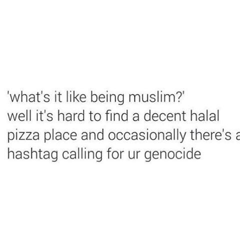 Someone made a minor mistake at my Apple office and my coworker goes “maybe it was me since ya know I’m like a Muslim terrorist” 😭 good to know we can all joke about how a few racist Neanderthals are & not the whole public. #muslim