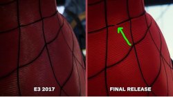 &gt;when people say the final suit has better textures&gt;B-BUT NO DOWNGRADE And I’m not talking about the little pixel here.I hope this clears things up now.. even for the plebs.