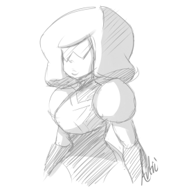 blueskyesartic:  Artic’s continuing adventures of trying to get Garnet to look good in my style. 