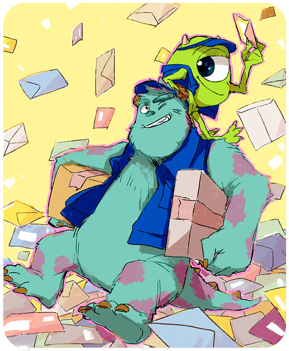 monstersfanart:  by toki_toto 