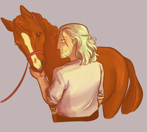 Post Retirement Horse-girl Geralt