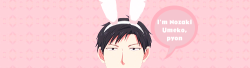 seihanndas:    Don’t ever change, Nozaki!