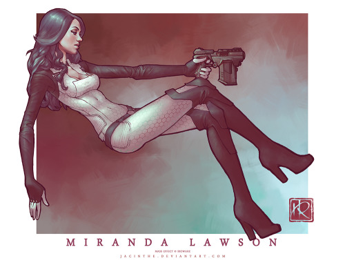 geeksngamers:  Mass Effect Character Illustrations - Created by Jacinthe 
