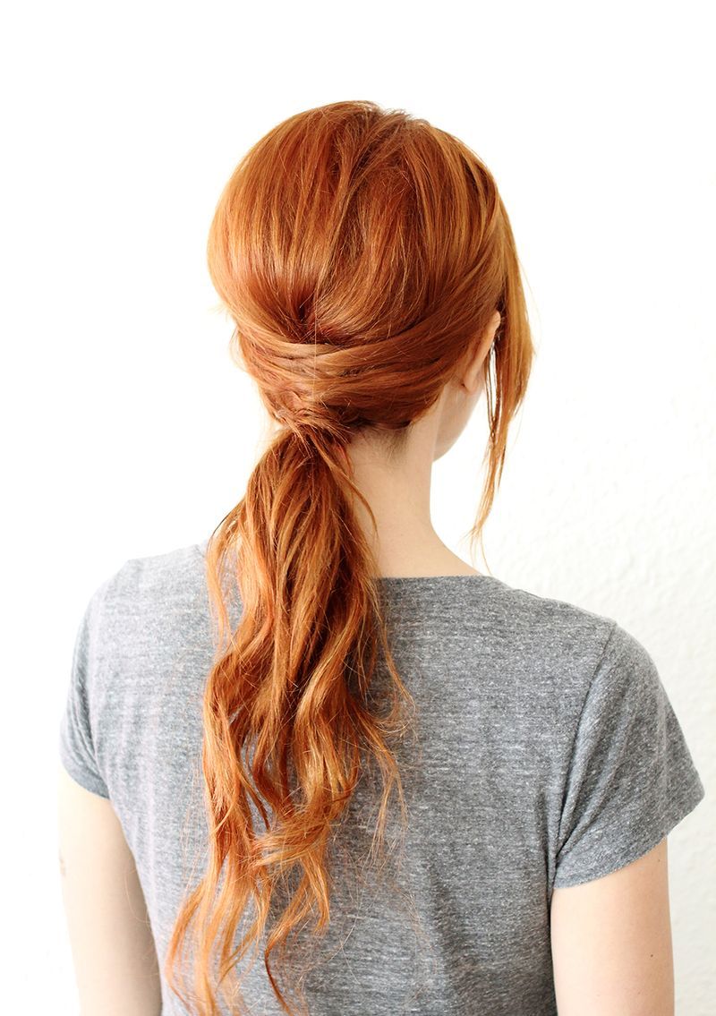theinnerofoutside:   Criss Cross Ponytail - A Beautiful Mess 
