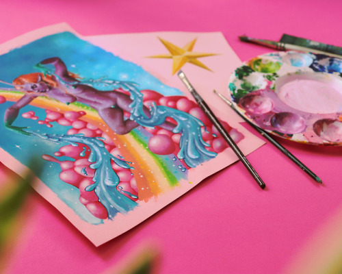 Tarot WIPs so far! 