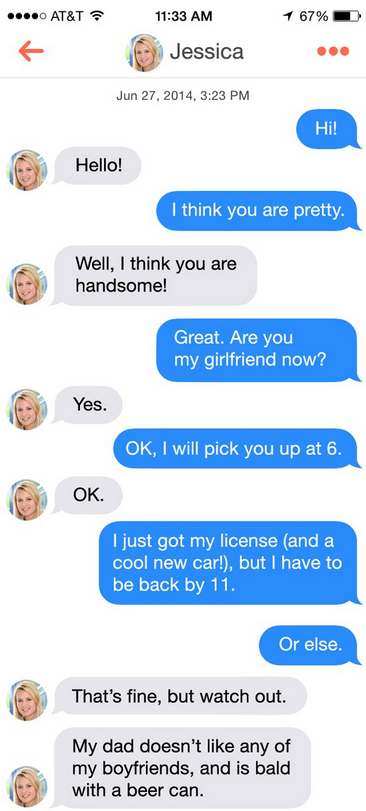 collegehumor:  Finish reading If Dating Worked Like You Thought It Would as a Kid