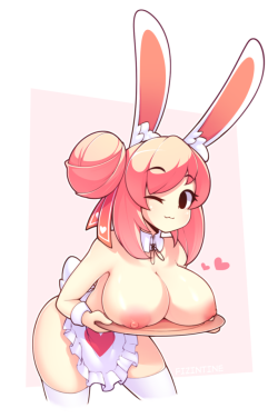 Littlekitkay2:  Tewitochi:hi! Fiz Is Back With Some Sweets! ~♥  Bunny On The Menu