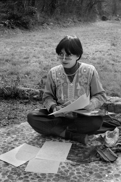 barcarole: Agnès Varda in 1983, by Martine Franck.