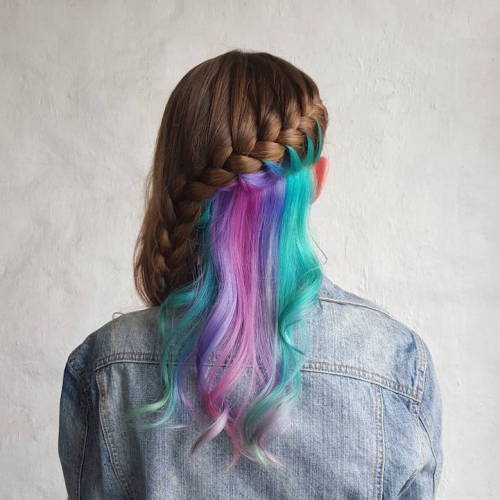 stuffgurlswant:  Rainbow Hair That Magically adult photos