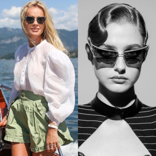 Celebrities and influencers in Ulyana Sergeenko Couture - 2021.1,2- Svetlana Hunt in Spring-Summer 2