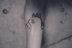 1337Tattoos:  &Amp;Lt;3 Totoro Submitted By Http://Darr2121.Tumblr.com
