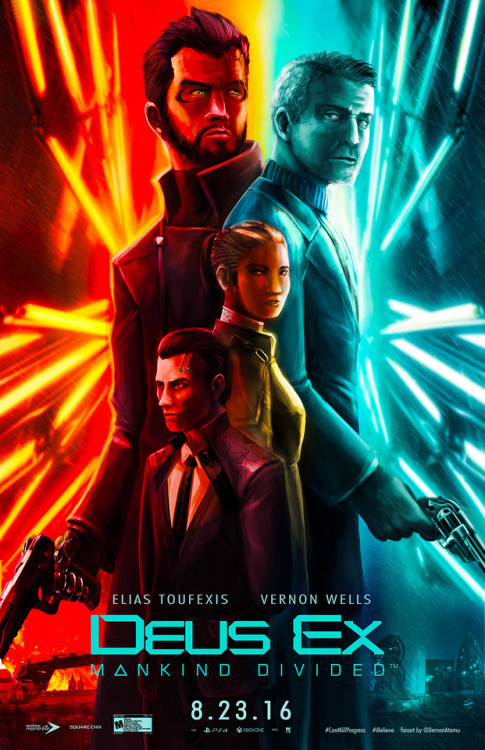 demonatemu: Much love to the Deus Ex team at Eidos Montreal and to all the actors who lent their tal
