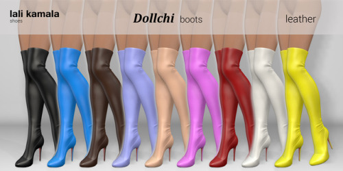 lali-k:Another one High Boots for the popular mesh bodies.*BG Grace*, Slink, Belleza Izis, Belleza V