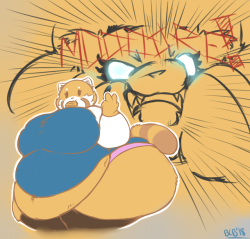 bluecatbutt:Fatsuko! Because I wanned to and I also wanted to get some rust off my hands. =v=;