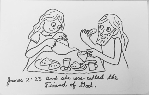 And he was called the friend of God. #tea #friends #newtestament #christ #jesus #savior #comforter #