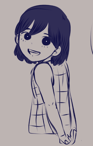 ((click for better quality))got into omori, mostly kel doodles and im still figurin out a style !!ch