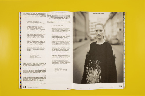 AUS Mode-MagazinTypografie-Zusammenarbeit zwischen Susan Buckow, Quoc-Van Ninh, Lina Stahnke, Johann