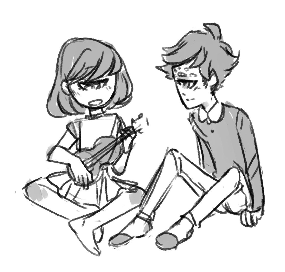 mayakern: every month i post a ton of sketches for my $5+ patrons! i also recently