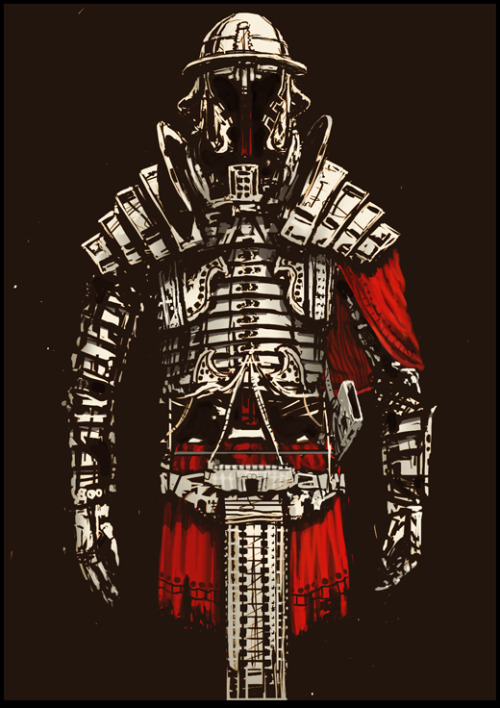 ex0skeletal: Legionary Armor by casus-solari