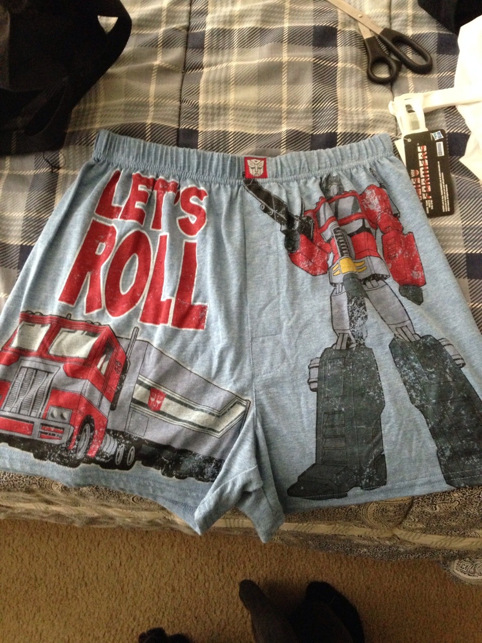 I got me some underwe&ndash;I mean, some comfortable pajama pants! Or indoor