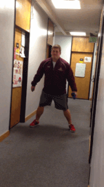 hoodiedog:  Girl “used to play rugby in high school” and thinks she can tackle