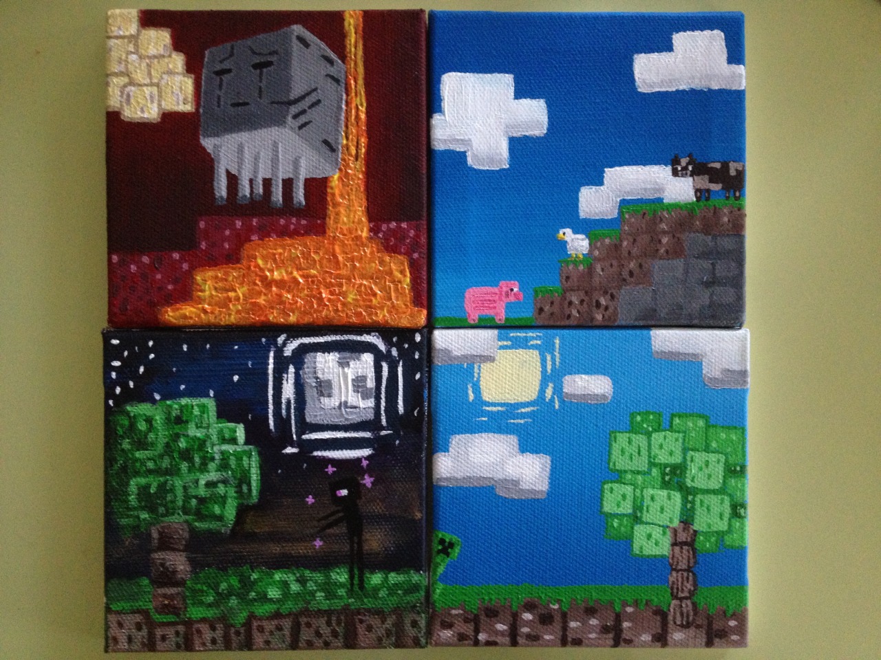 thingsidoonminecraft:  missmarvelousmarvel:  Or if you’d rather have Minecraft