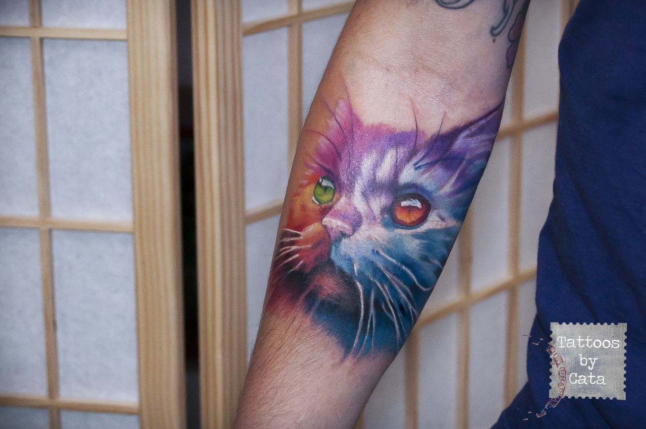 Cat Tattoo Ideas  Photos of Cat Tattoos
