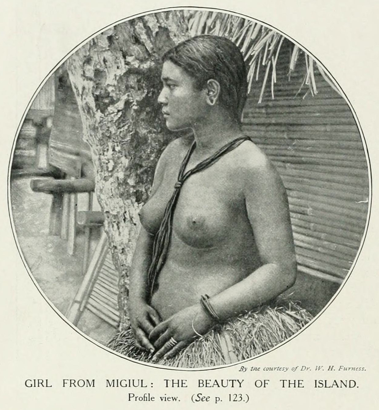 Micronesian woman, from Women of All Nations: A Record of Their Characteristics,