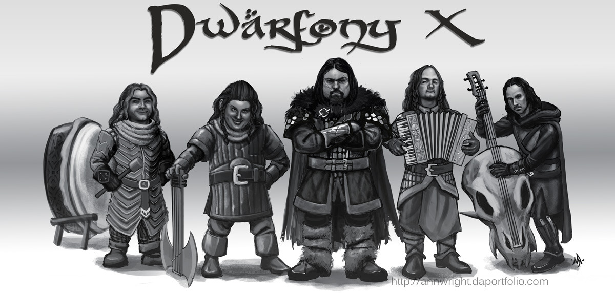 amedyr:  Symphony X as a dwarf bard group in Middle Earth. I have no excuse.