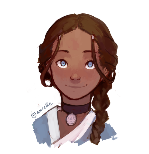 amiette-art:drew a Katara