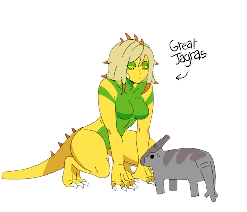 Last month’s Patreon animation!! Careful, when she’s full she can one shot you&helli