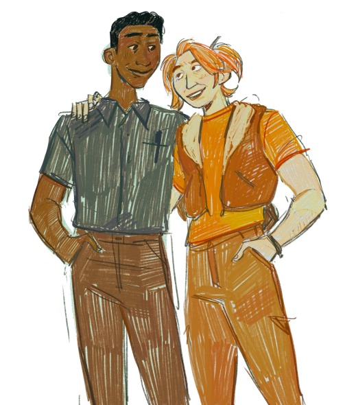 Doodle Of My Favourite Couple In The Valley :-)