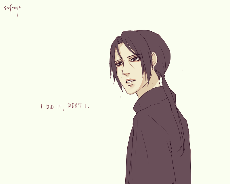 surfacage:  What is it like, to love someone to the point of madness? (sasuke somehow