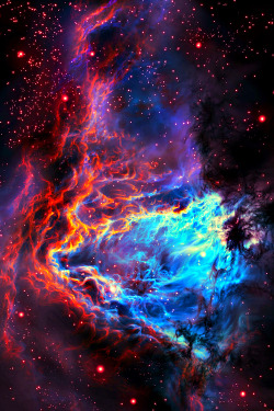 0ce4n-g0d:  Cosmic Birth by SteveAllred