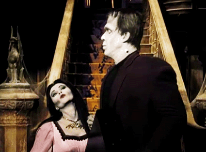 mollyfcknrose: only1920s-1960sgifs: The Munsters - 1964 Forever relationship goals
